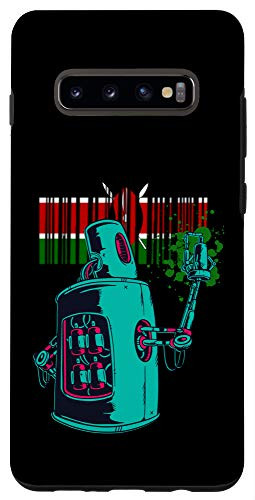 Galaxy S10Plus Kenya Heritage Kenyan Roots Robot Spray Paint Case