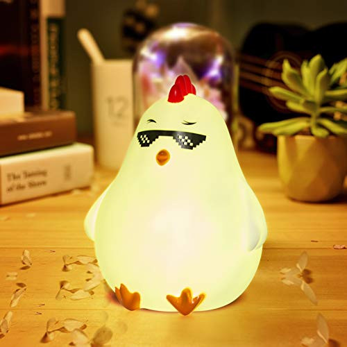Cute Chick Night Lights for Kids Soft Lights for Toddler Baby Newborn Rechargeable Touch Animal LED Lamps for Nursery Breastfeeding Perfect Girls Boys Easter Gifts Cool Children Bedrooms Decor Cute Chick Night Lights for Kids Soft Lights for Toddler Baby Newborn Rechargeable Touch Animal LED Lamps for Nursery Breastfeeding Perfect Girls Boys Easter Gifts Cool Children Bedrooms Decor