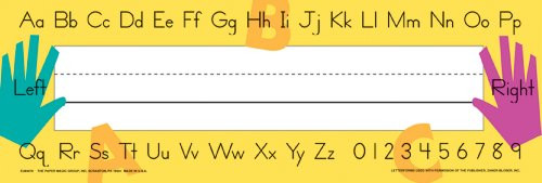 Eureka Student Name Plates for Classrooms, 36pc, 9.62" L x 6.5" W