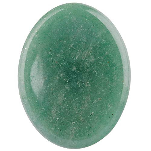 rockcloud Pack of 2 Worry Stone Thumb Palm Stones Healing Crystals for Anxiety Green Aventurine rockcloud Pack of 2 Worry Stone Thumb Palm Stones Healing Crystals for Anxiety Green Aventurine