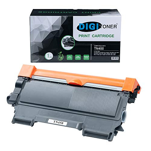 DIGITONER Compatible TN450 Toner Cartridge Replacement for Brother TN450 TN-450 TN420 Black  High Yield  1 Pack DIGITONER Compatible TN450 Toner Cartridge Replacement for Brother TN450 TN-450 TN420 Black  High Yield  1 Pack
