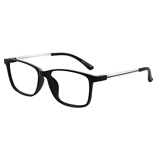 MARE AZZURO Blue Blocking Reading Glasses Men Lightweight Computer Readers 0 1.0 1.25 1.5 1.75 2.0 2.25 2.5 2.75 3.0 3.5 4.0  Black  2.50
