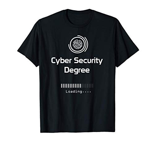Funny Cyber Security Degree Loading T-Shirt