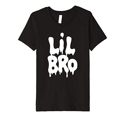Kids Lil Bro Urban Paint Drips Siblings Day Gift Little Brother Premium T-Shirt Kids Lil Bro Urban Paint Drips Siblings Day Gift Little Brother Premium T-Shirt