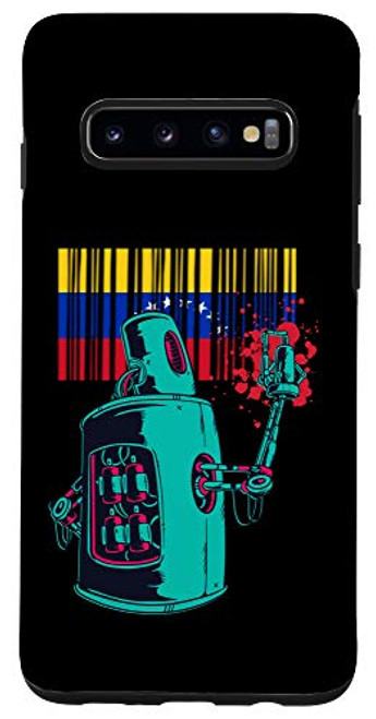 Galaxy S10 Venezuela Heritage Venezuelan Roots Robot Spray Paint Case Galaxy S10 Venezuela Heritage Venezuelan Roots Robot Spray Paint Case