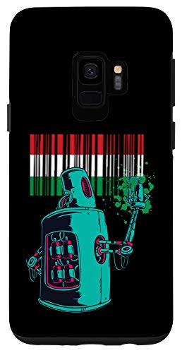 Galaxy S9 Hungary Heritage Hungarian Roots Robot Spray Paint Case