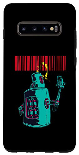 Galaxy S10Plus Angola Heritage Angolan Roots Robot Spray Paint Case