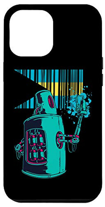 iPhone 12 Pro Max Bahamas Heritage Bahamian Roots Robot Spray Paint Case