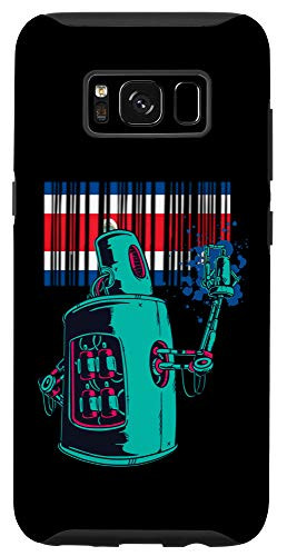 Galaxy S8 Costa Rica Heritage Costa Rican Roots Robot Spray Paint Case