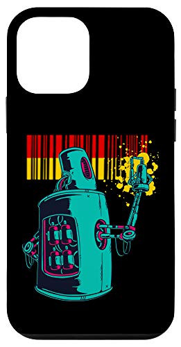 iPhone 12 mini Germany Heritage German Roots Robot Spray Paint Case