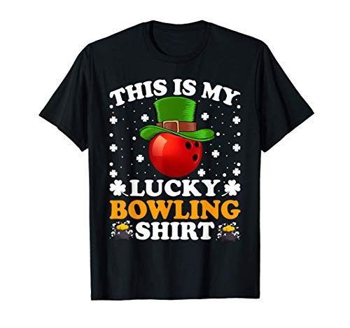 This Is My Lucky Bowling Shirt Gift St. Patrick's Day T-Shirt