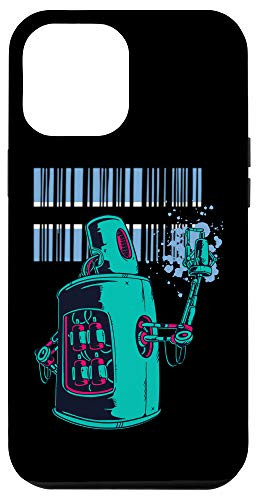 iPhone 12 Pro Max Botswana Heritage Batswanan Roots Robot Spray Paint Case