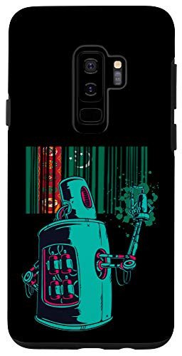 Galaxy S9Plus Turkmenistan Heritage Turkmen Roots Robot Spray Paint Case