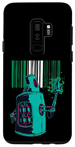 Galaxy S9Plus Nigeria Heritage Nigerian Roots Robot Spray Paint Case