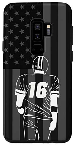 Galaxy S9Plus American Football Player Number 16 Case