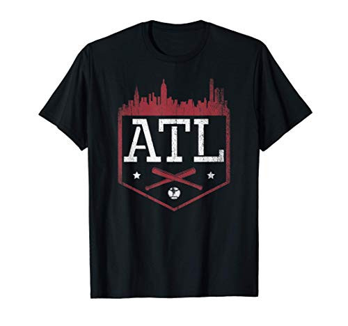 Atlanta Baseball ATL Vintage Georgia Brave Gift T-Shirt