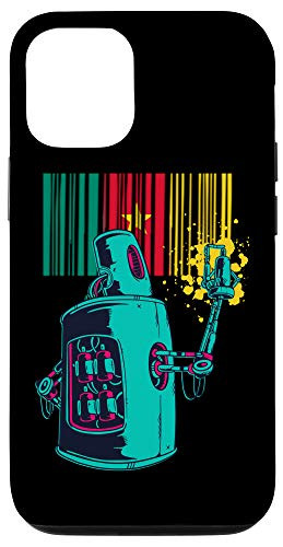 iPhone 12 12 Pro Cameroon Heritage Cameroonian Roots Robot Spray Paint Case