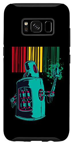 Galaxy S8 Guinea Heritage Guinean Roots Robot Spray Paint Case