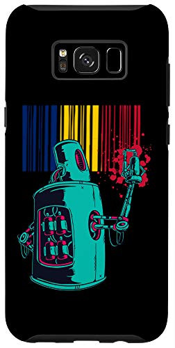 Galaxy S8Plus Chad Heritage Chadian Roots Robot Spray Paint Case