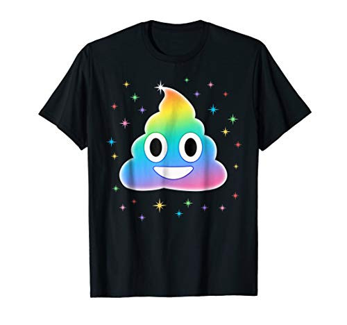 Rainbow Poop Emoji - Magic Unicorn Poo Funny T-Shirt Rainbow Poop Emoji - Magic Unicorn Poo Funny T-Shirt
