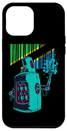 iPhone 12 Pro Max Tanzania Heritage Tanzanian Roots Robot Spray Paint Case