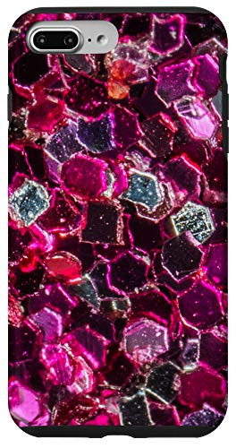 iPhone 7 Plus 8 Plus Floral Flowers Pink Yellow Orange Grey Pattern Case