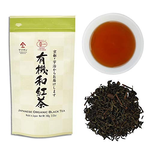Organic Black tea  Use of Japanese tea leaves  100g