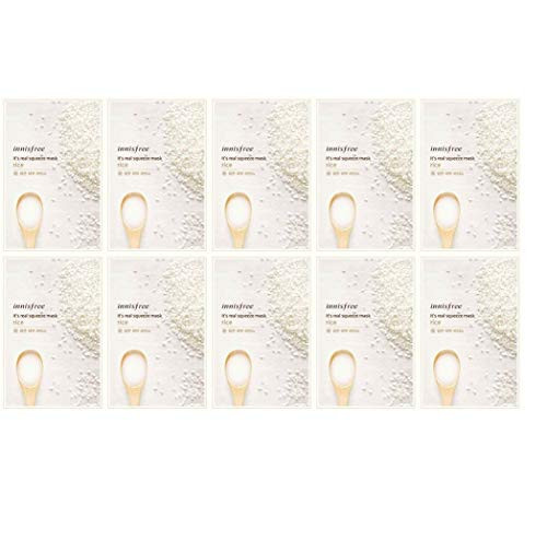 innisfree my real squeeze mask  10 pack  Rice