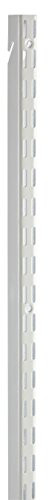 Rubbermaid FG3Q7400WHT Fast Track Upright  Hardware  47.5"  White