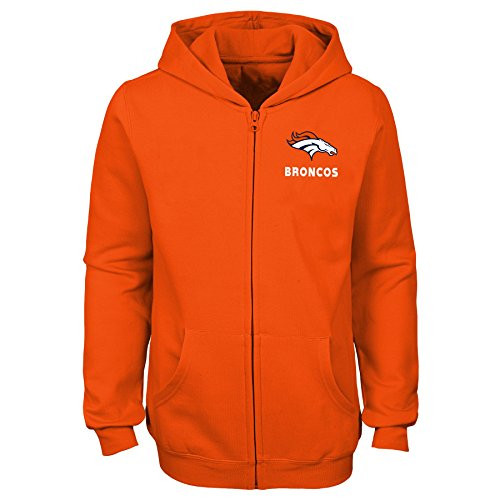 NFL by Outerstuff NFL Denver Broncos Youth Girls"Status" Full Zip Hoodie Orange Youth X-Large 16 NFL by Outerstuff NFL Denver Broncos Youth Girls"Status" Full Zip Hoodie Orange Youth X-Large 16