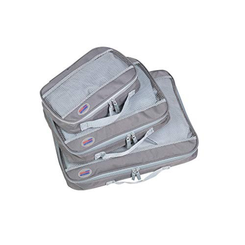 American Flyer Perfect Packing Cubes-3 Piece Set  Grey