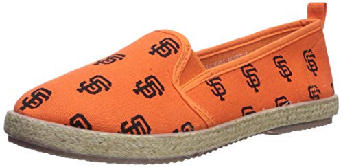 FOCO MLB San Francisco Giants Women's Espadrille Canvas Shoes  Large  Team Color FOCO MLB San Francisco Giants Women's Espadrille Canvas Shoes  Large  Team Color