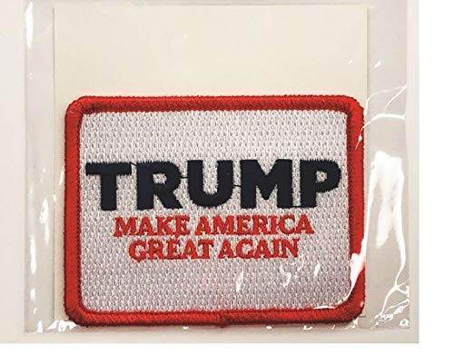 Trump  Make America Great Again  Patches  WhitePlusRedPlusBlue