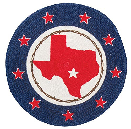 Kay Dee Designs Home Sweet Texas Map Braided Placemat R3771