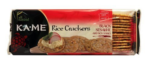 Rice Cracker  Black Sesame   Pack of 3