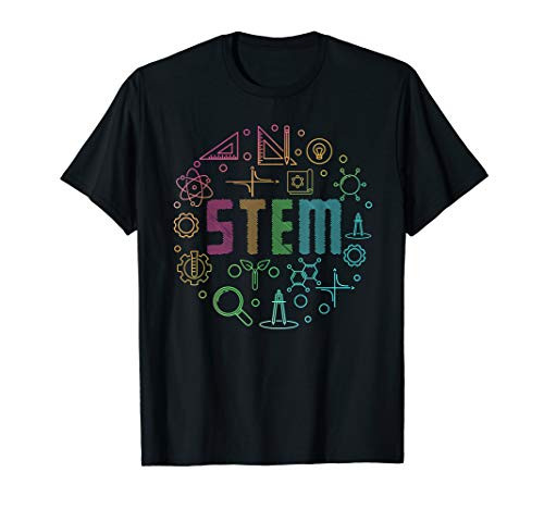 STEM Science Technology Engineering Math Teacher Gift T-Shirt