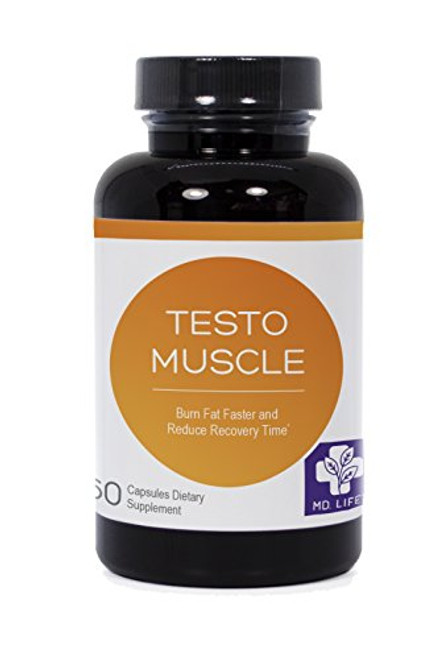 Highest Quality MD.Live Testo Muscle - All Natural Testosterone Boost