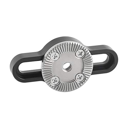 CAMVATE Standard M6 Rosette Connecting Adapter Mount with Two 1 4"-20 Screw