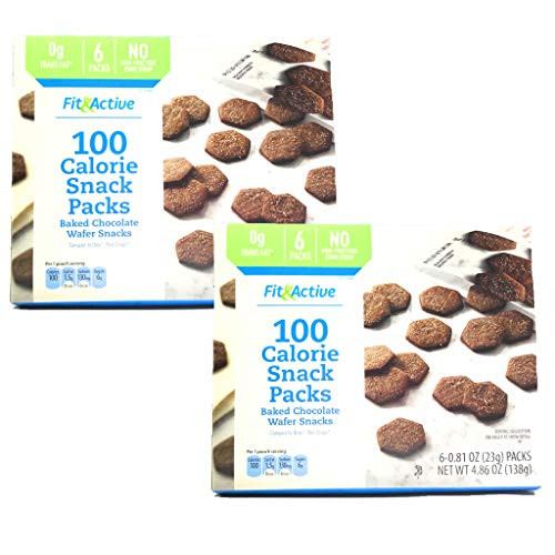 Fit and Active 100 Calorie Snack Pack Chocolate Crisp  2Ct