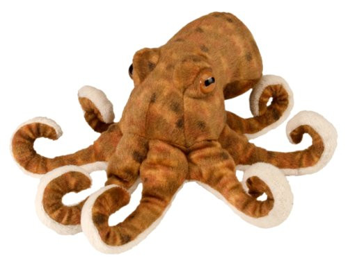 Wild Republic Octopus Plush, Stuffed Animal, Plush Toy, Gifts for Kids, Cuddlekins 8 Inches