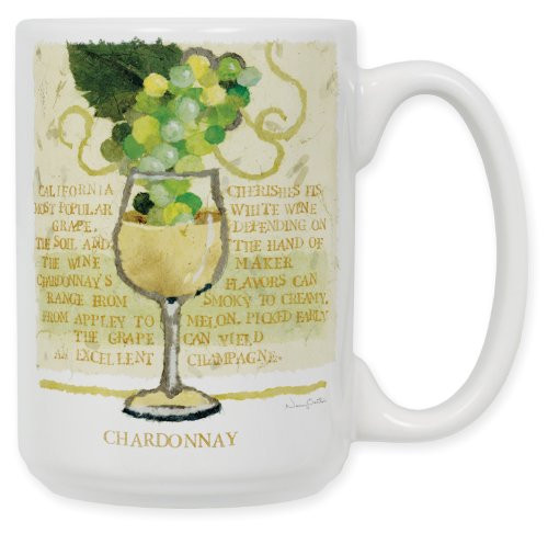 Art Plates"Chardonnay" Ceramic Coffee Mug 15 oz Art Plates"Chardonnay" Ceramic Coffee Mug 15 oz