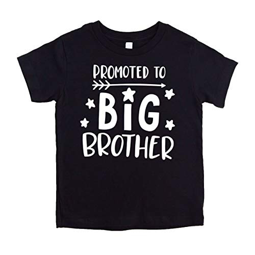 Promoted to Big Brother Announcement Shirt for Sibling Brother Big Brother Shirt Black Short Sleeve Shirt Promoted to Big Brother Announcement Shirt for Sibling Brother Big Brother Shirt Black Short Sleeve Shirt