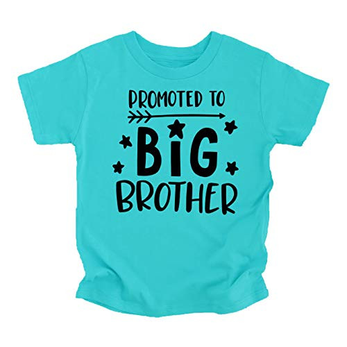 Promoted to Big Brother Announcement Shirt for Sibling Brother Big Brother Shirt Caribbean Blue Short Sleeve Shirt Promoted to Big Brother Announcement Shirt for Sibling Brother Big Brother Shirt Caribbean Blue Short Sleeve Shirt