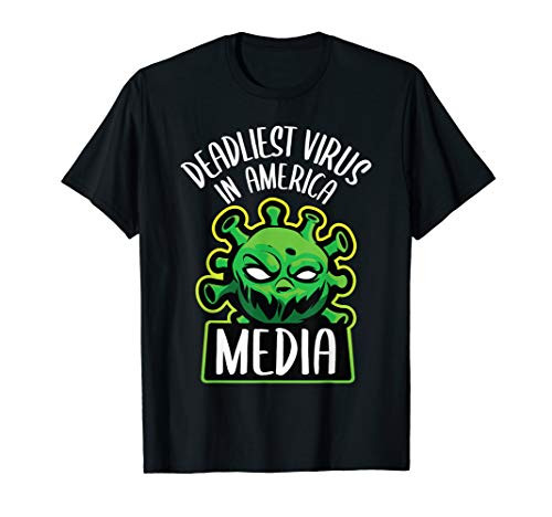 The Deadliest Virus In America Is The Media Defund T-Shirt