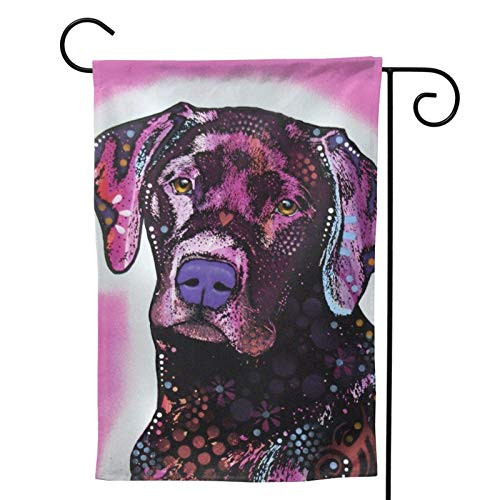 POUDBDH Purple Lab Labrador Retriever Dog Black Seasonal Family Double Sided Garden Flag Outdoor Funny Decorative Flags for Garden Yard Lawn Decor Gift 12 X 18 Inch POUDBDH Purple Lab Labrador Retriever Dog Black Seasonal Family Double Sided Garden Flag Outdoor Funny Decorative Flags for Garden Yard Lawn Decor Gift 12 X 18 Inch