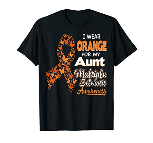 I Wear Orange For my Aunt Multiple Sclerosis Awareness