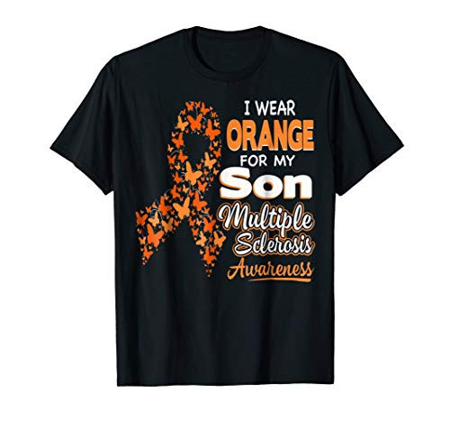 I Wear Orange For my Son Multiple Sclerosis Awareness