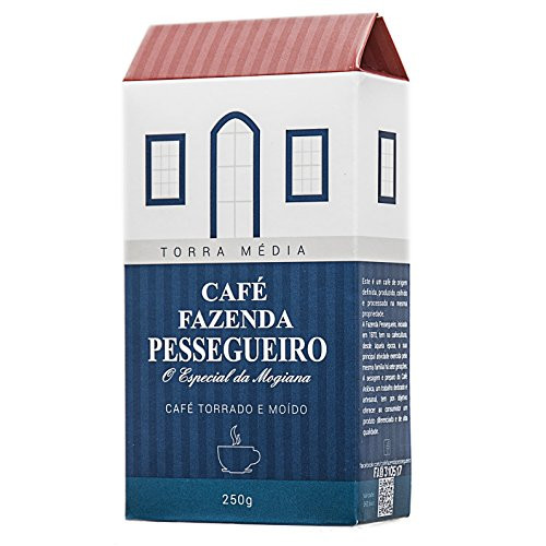 Beans'n Steam Pessegueiro Ground Coffee, Medium Roast, Roasted Brazilian Gourmet Coffee, 8.8oz Beans'n Steam Pessegueiro Ground Coffee, Medium Roast, Roasted Brazilian Gourmet Coffee, 8.8oz