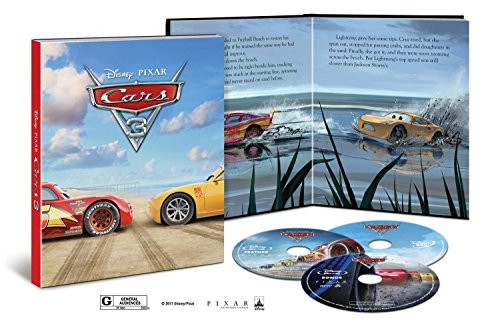Cars 3  Exclusive Digibook  Blu-ray Plus DVD Plus Digital