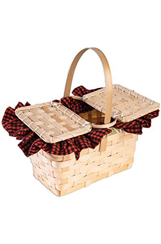Forum Novelties 79084 Little Red Gingham Basket-Standard